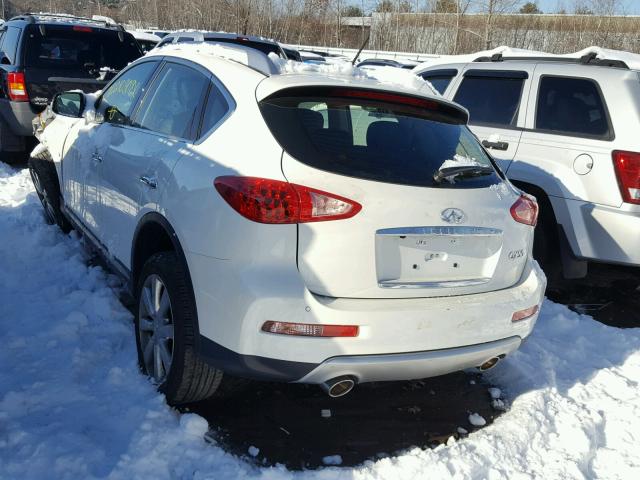 JN1BJ0RR4HM411450 - 2017 INFINITI QX50 WHITE photo 3