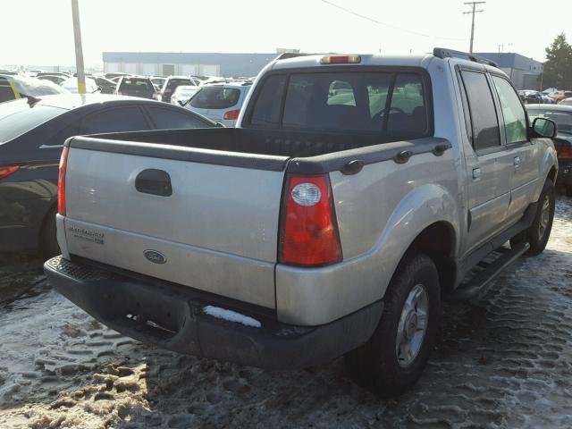 1FMZU77E03UA65266 - 2003 FORD EXPLORER S SILVER photo 4