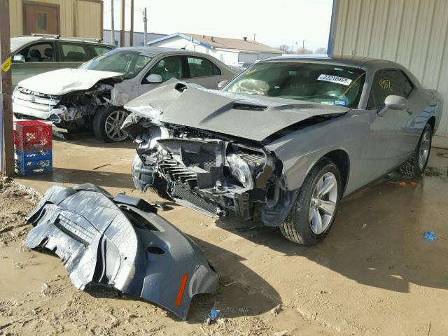 2C3CDZAG5HH633462 - 2017 DODGE CHALLENGER GRAY photo 2