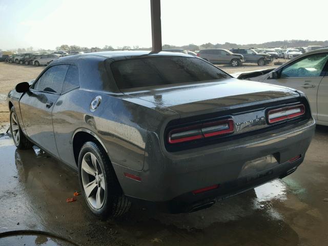 2C3CDZAG5HH633462 - 2017 DODGE CHALLENGER GRAY photo 3