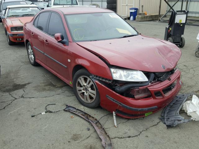 YS3FD49Y971013583 - 2007 SAAB 9-3 2.0T RED photo 1