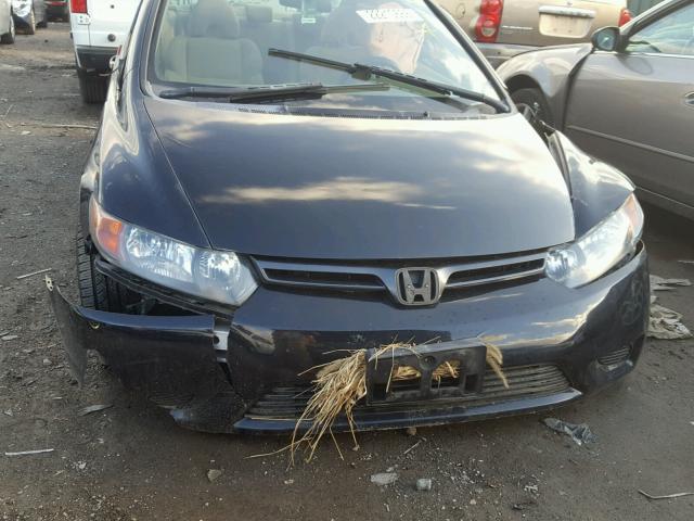 2HGFG12856H527939 - 2006 HONDA CIVIC EX BLACK photo 7