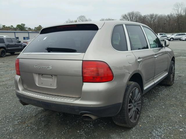 WP1AB29P74LA73699 - 2004 PORSCHE CAYENNE S SILVER photo 4