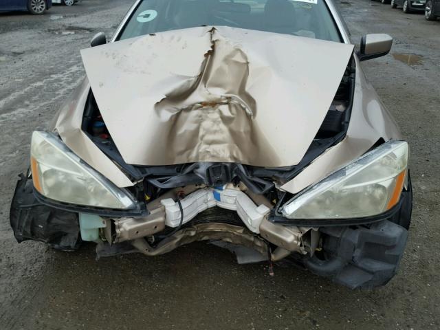 1HGCM56184A176939 - 2004 HONDA ACCORD DX GOLD photo 7