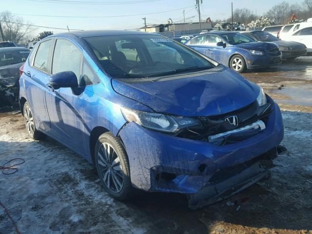 JHMGK5H7XHS014512 - 2017 HONDA FIT EX BLUE photo 1