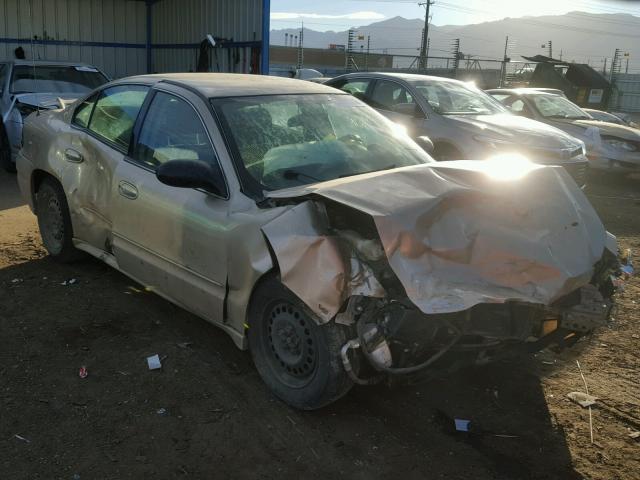 1G2NE52E25M242189 - 2005 PONTIAC GRAND AM S ოქროსფერი ფოტო 1