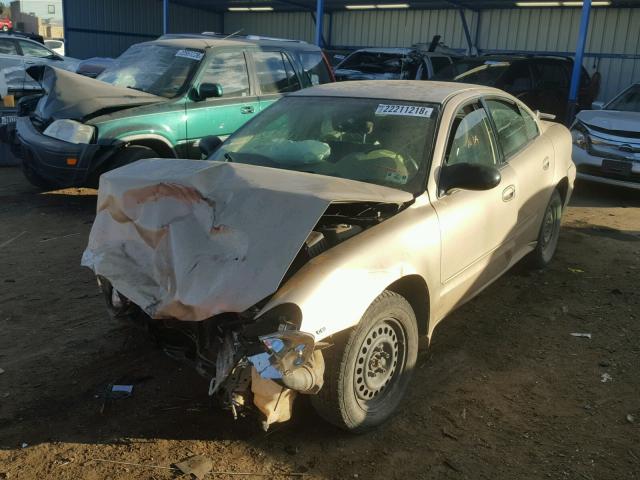 1G2NE52E25M242189 - 2005 PONTIAC GRAND AM S ოქროსფერი ფოტო 2