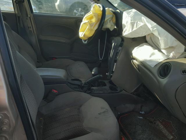 1G2NE52E25M242189 - 2005 PONTIAC GRAND AM S ოქროსფერი ფოტო 5