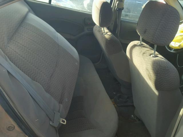 1G2NE52E25M242189 - 2005 PONTIAC GRAND AM S ოქროსფერი ფოტო 6