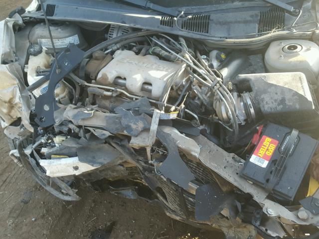 1G2NE52E25M242189 - 2005 PONTIAC GRAND AM S ოქროსფერი ფოტო 7