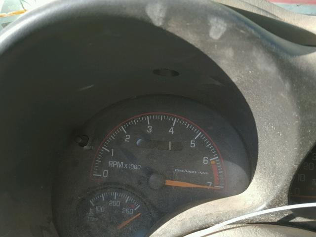 1G2NE52E25M242189 - 2005 PONTIAC GRAND AM S ოქროსფერი ფოტო 8