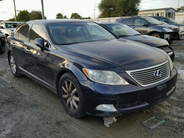 JTHBL46F885065968 - 2008 LEXUS LS 460 BLUE photo 1