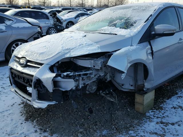 1FADP3F22DL115829 - 2013 FORD FOCUS SE SILVER photo 9