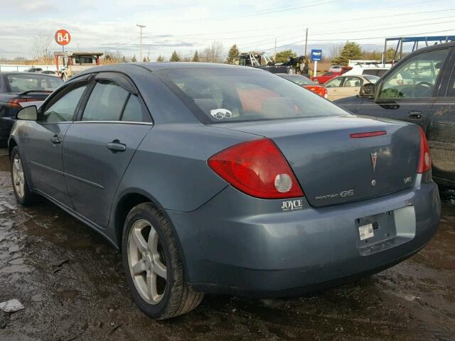 1G2ZG558264198066 - 2006 PONTIAC G6 SE1 BLUE photo 3