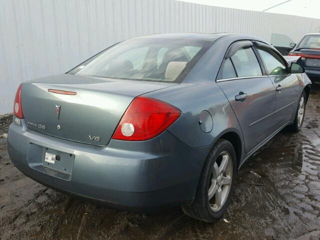 1G2ZG558264198066 - 2006 PONTIAC G6 SE1 BLUE photo 4