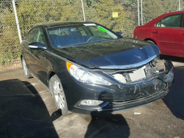 5NPEC4AC4DH648690 - 2013 HYUNDAI SONATA SE BLACK photo 1