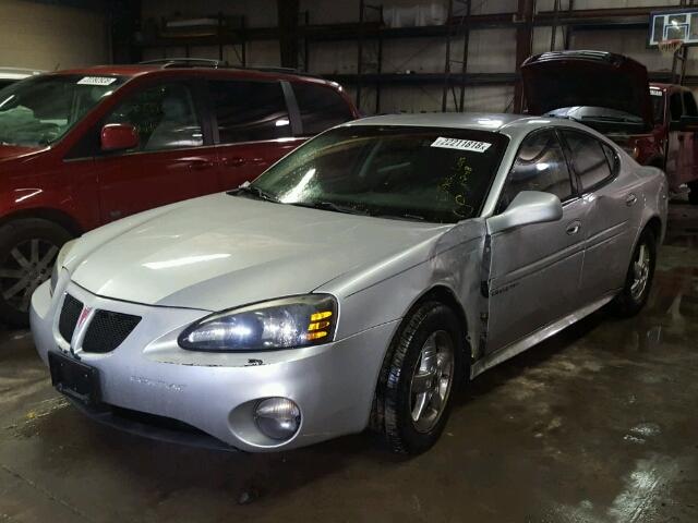 2G2WP522841146100 - 2004 PONTIAC GRAND PRIX SILVER photo 2