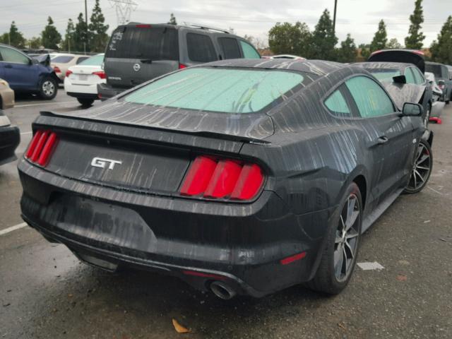 1FA6P8CF1G5252900 - 2016 FORD MUSTANG GT BLACK photo 4