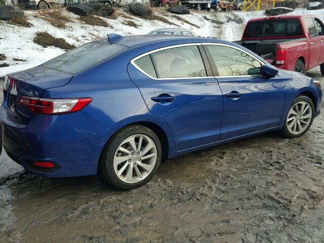 19UDE2F37HA012878 - 2017 ACURA ILX BASE BLUE photo 4