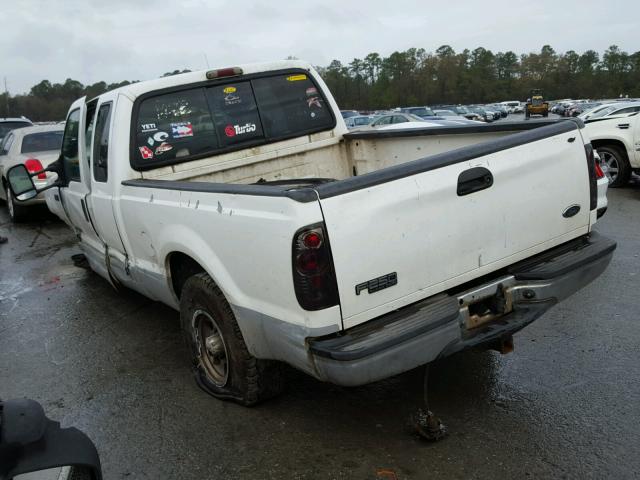 1FTNX20F31ED17616 - 2001 FORD F250 SUPER WHITE photo 3