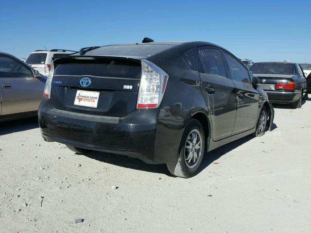 JTDKN3DU7A5127373 - 2010 TOYOTA PRIUS BLACK photo 3