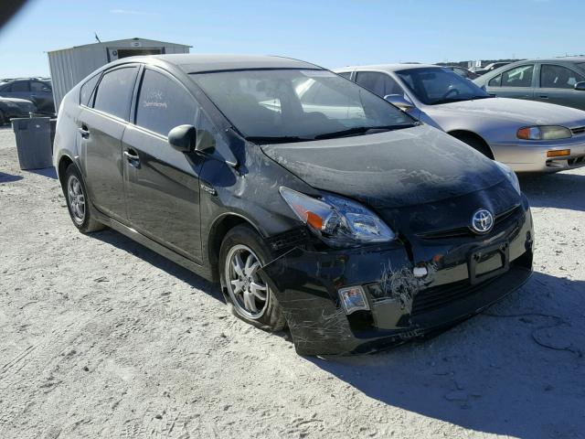 JTDKN3DU7A5127373 - 2010 TOYOTA PRIUS BLACK photo 4