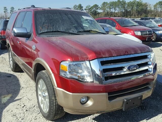 1FMJU1H50EEF16377 - 2014 FORD EXPEDITION MAROON photo 1