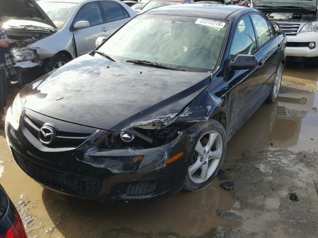 1YVHP80C175M50450 - 2007 MAZDA 6 I BLACK photo 2