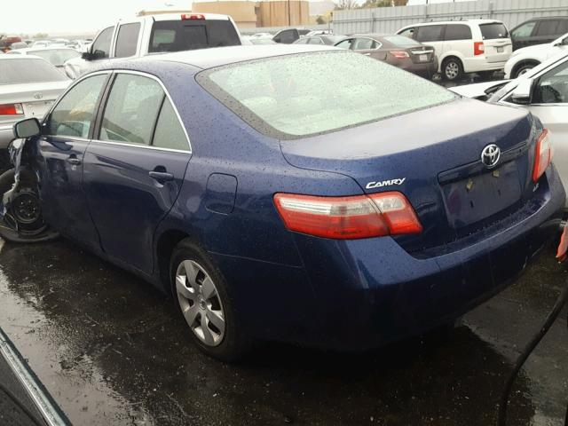 4T1BE46K57U078797 - 2007 TOYOTA CAMRY NEW BLUE photo 3