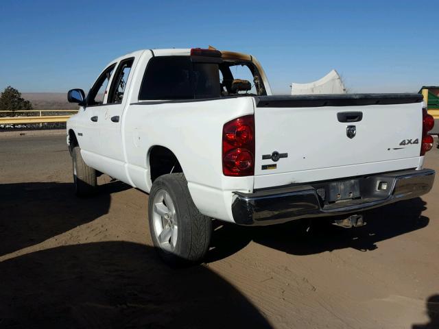 1D7HU18N58S544173 - 2008 DODGE RAM 1500 S WHITE photo 3