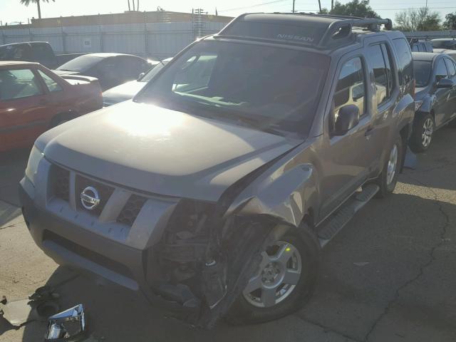 5N1AN08W36C559706 - 2006 NISSAN XTERRA OFF GRAY photo 2