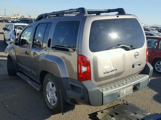 5N1AN08W36C559706 - 2006 NISSAN XTERRA OFF GRAY photo 3