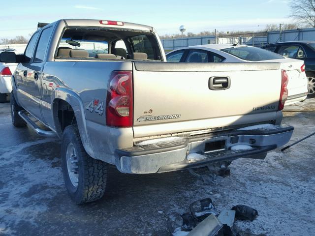 1GCHK23133F204208 - 2003 CHEVROLET SILVERADO SILVER photo 3