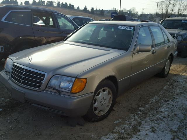 WDBGA57E4NA044089 - 1992 MERCEDES-BENZ 600 SEL TAN photo 2