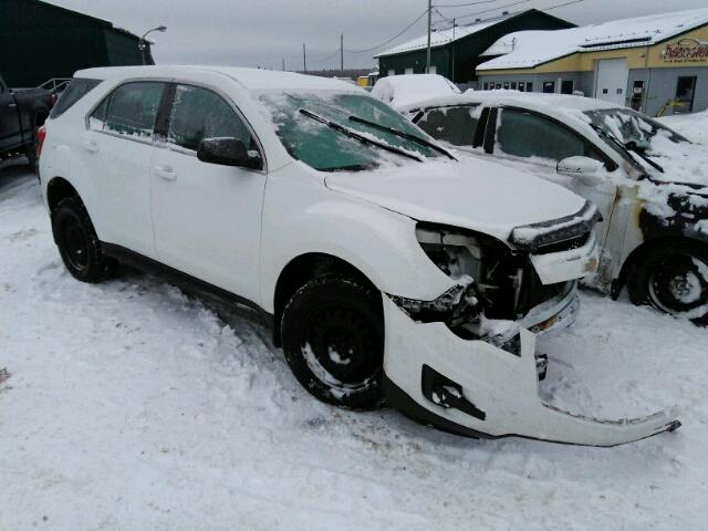 2CNALBEC5B6260376 - 2011 CHEVROLET EQUINOX LS WHITE photo 1