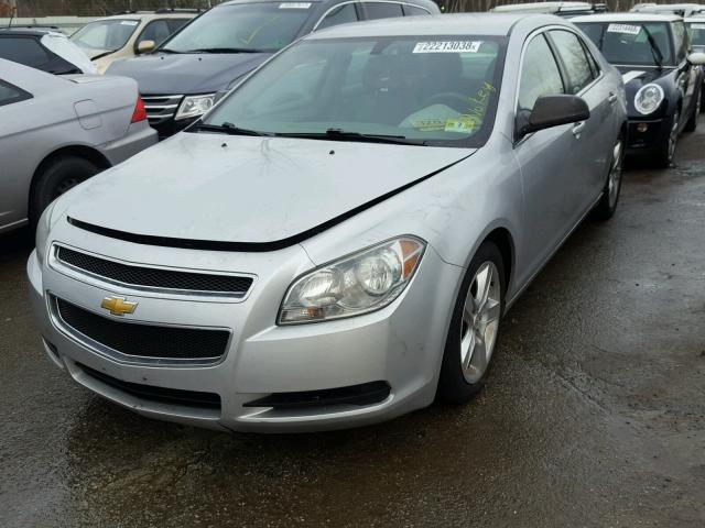 1G1ZB5E06CF105109 - 2012 CHEVROLET MALIBU LS SILVER photo 2