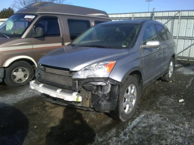 5J6RE48728L012088 - 2008 HONDA CR-V EXL SILVER photo 2