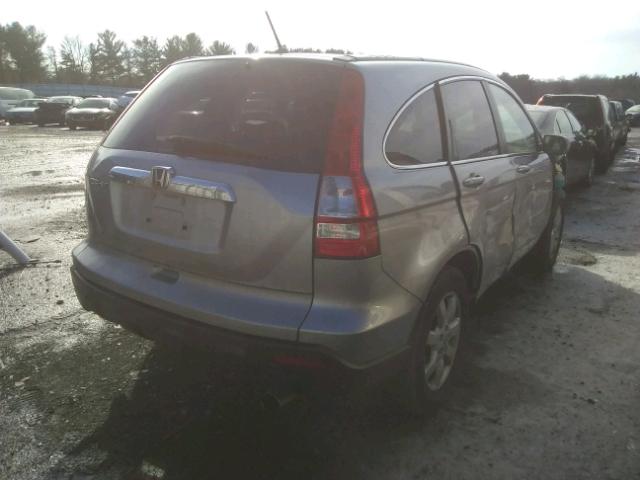 5J6RE48728L012088 - 2008 HONDA CR-V EXL SILVER photo 4