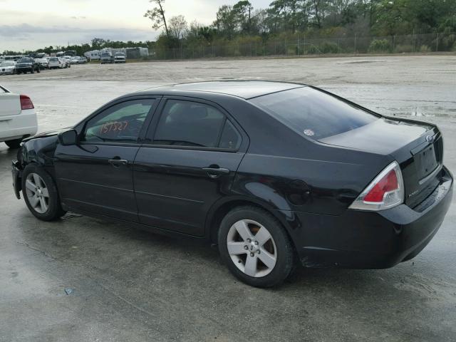 3FAFP07Z36R134218 - 2006 FORD FUSION SE BLACK photo 3