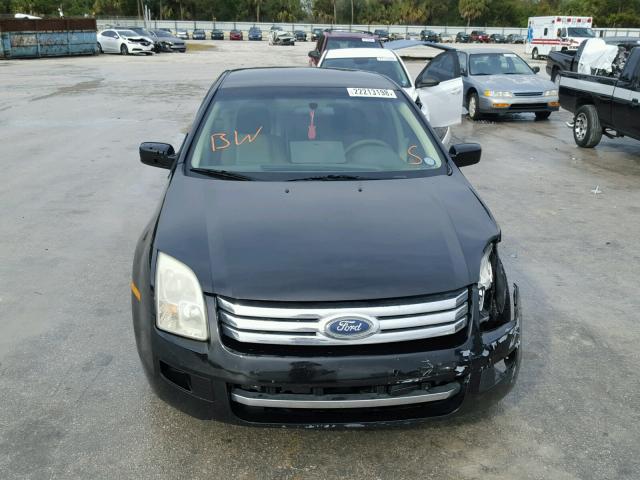 3FAFP07Z36R134218 - 2006 FORD FUSION SE BLACK photo 9