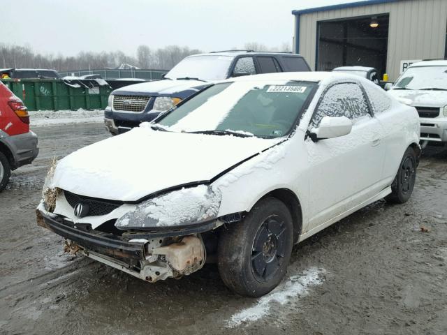 JH4DC54856S018978 - 2006 ACURA RSX WHITE photo 2