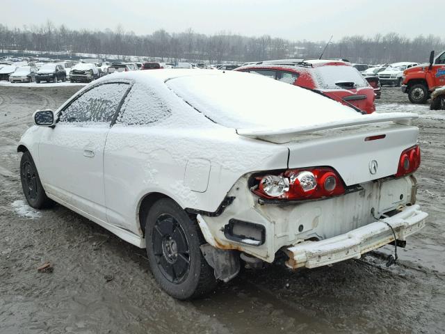 JH4DC54856S018978 - 2006 ACURA RSX WHITE photo 3