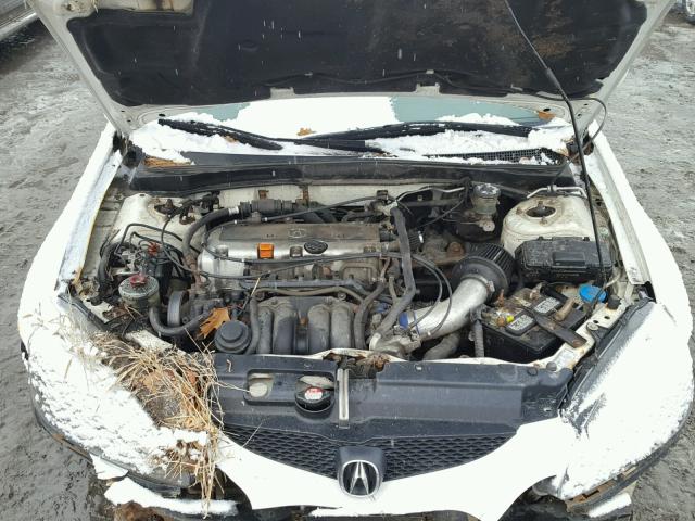 JH4DC54856S018978 - 2006 ACURA RSX WHITE photo 7