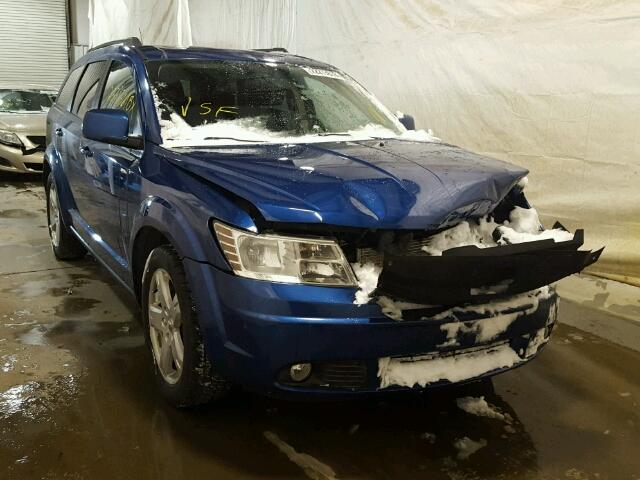 3D4PH5FV8AT107070 - 2010 DODGE JOURNEY SX BLUE photo 1