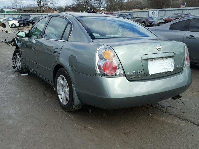 1N4AL11D12C186173 - 2002 NISSAN ALTIMA BAS GREEN photo 3