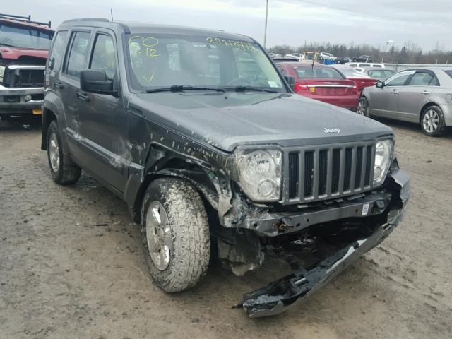 1C4PJMAK0CW142451 - 2012 JEEP LIBERTY SP GRAY photo 1