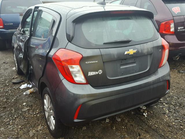 KL8CD6SA0HC825811 - 2017 CHEVROLET SPARK 1LT BLACK photo 3