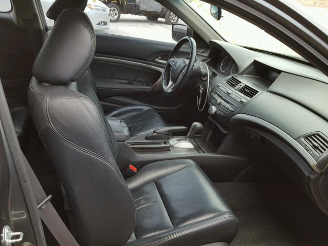 1HGCS2B80AA004021 - 2010 HONDA ACCORD EXL GRAY photo 5