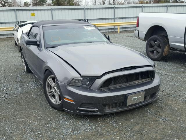 1ZVBP8EMXE5210532 - 2014 FORD MUSTANG GRAY photo 1