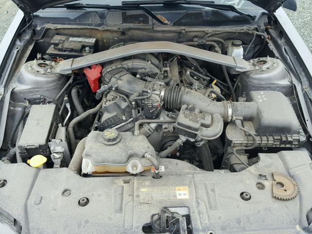 1ZVBP8EMXE5210532 - 2014 FORD MUSTANG GRAY photo 7